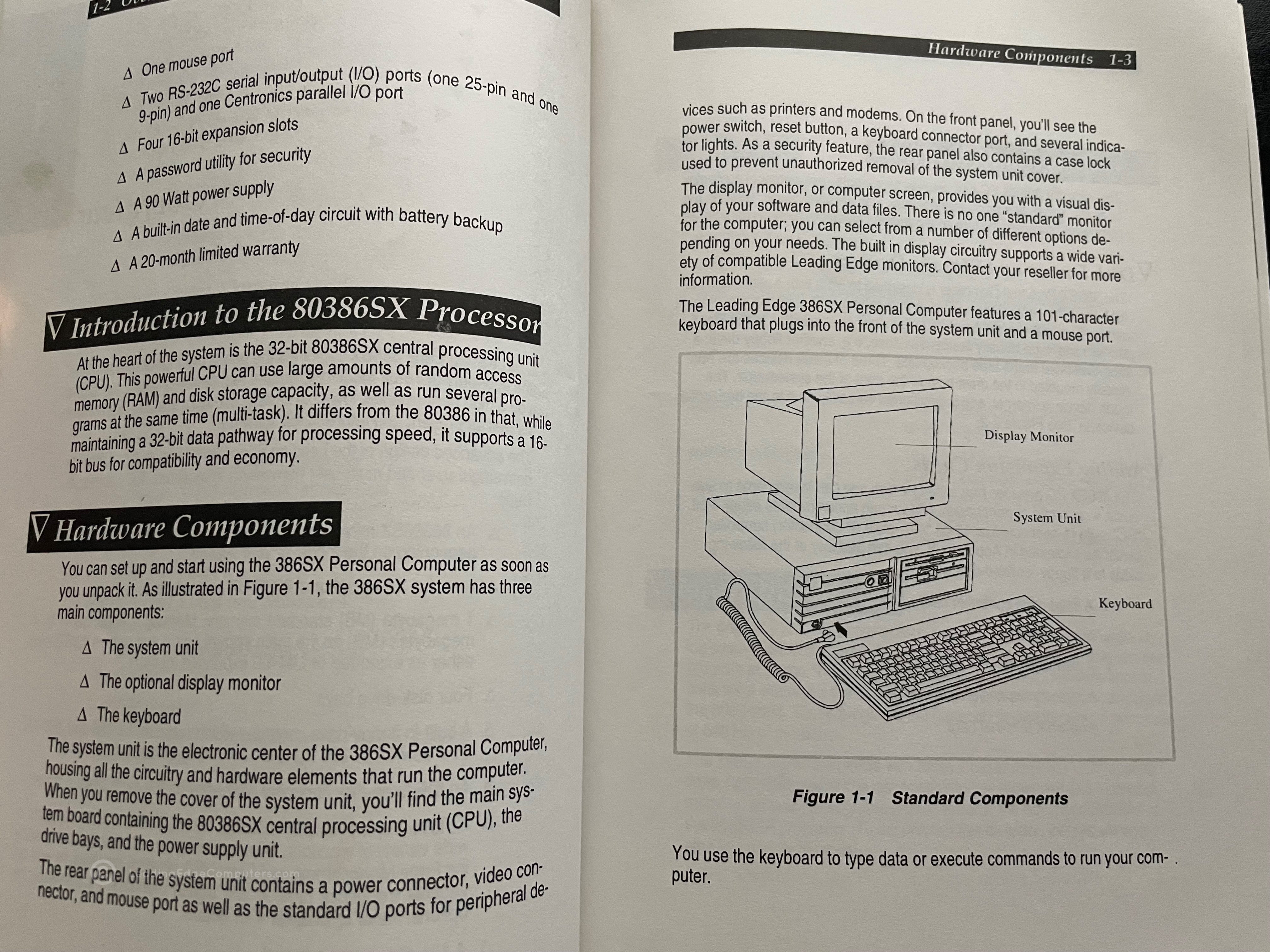 386sx pc manual