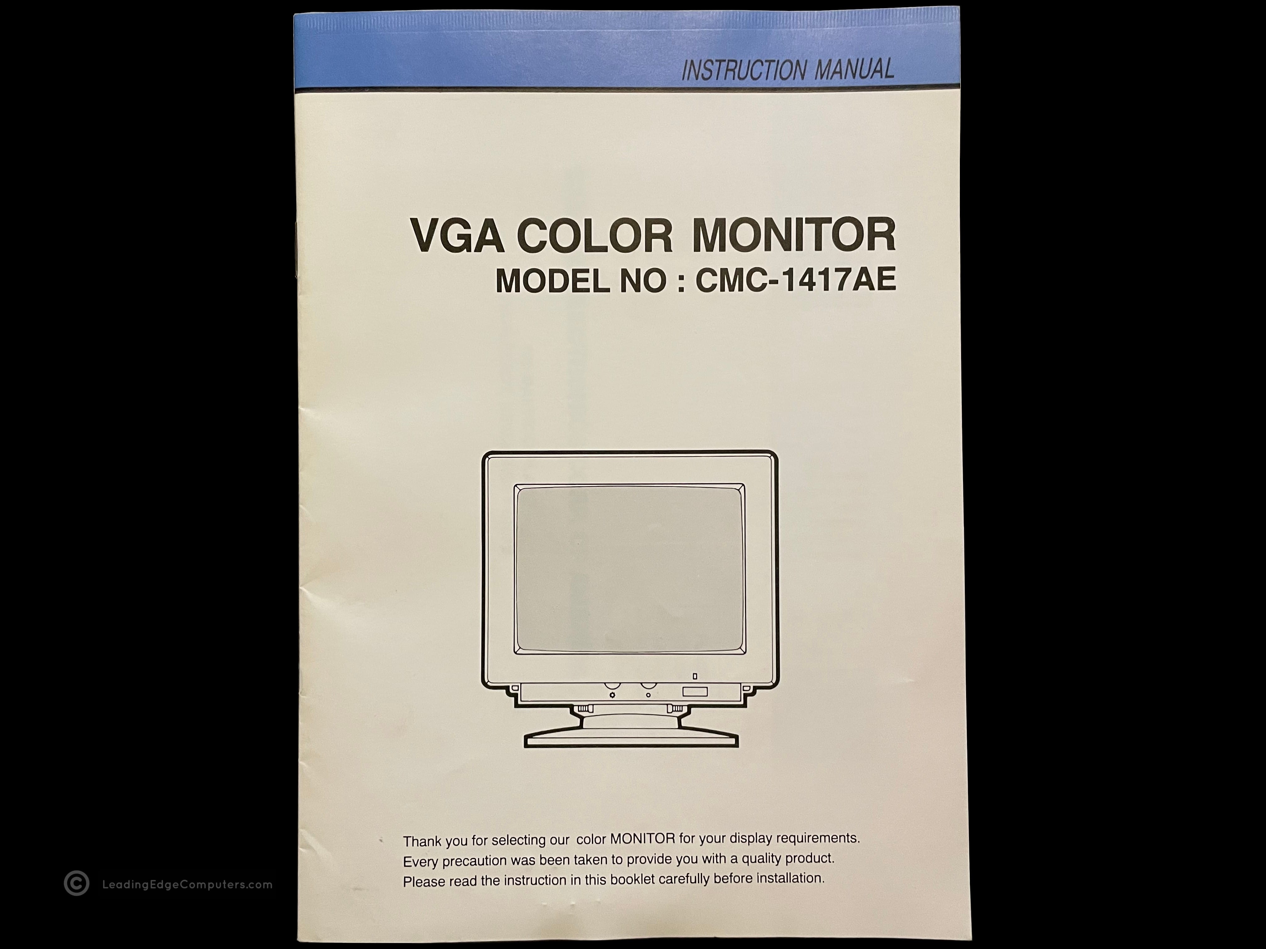 front cover of the cmc 1417ae manual