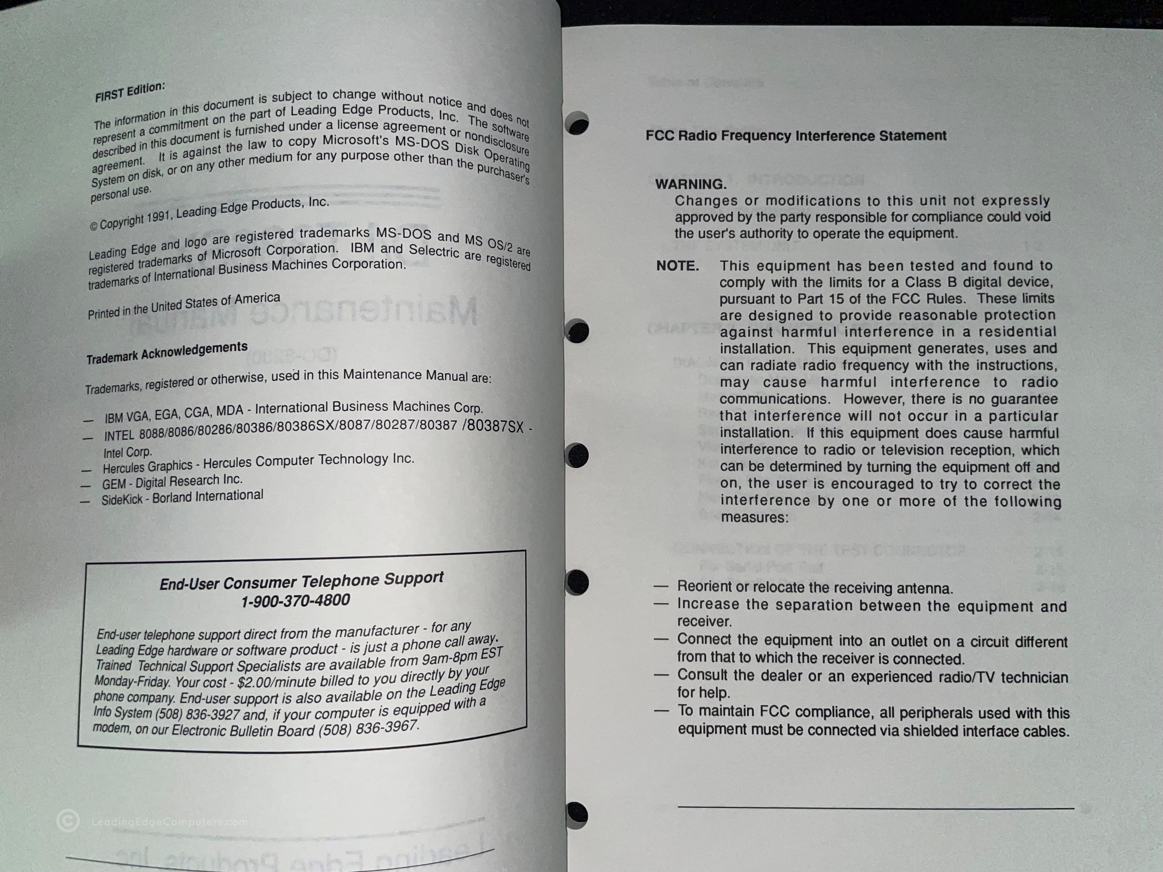 386SX maintenance manual