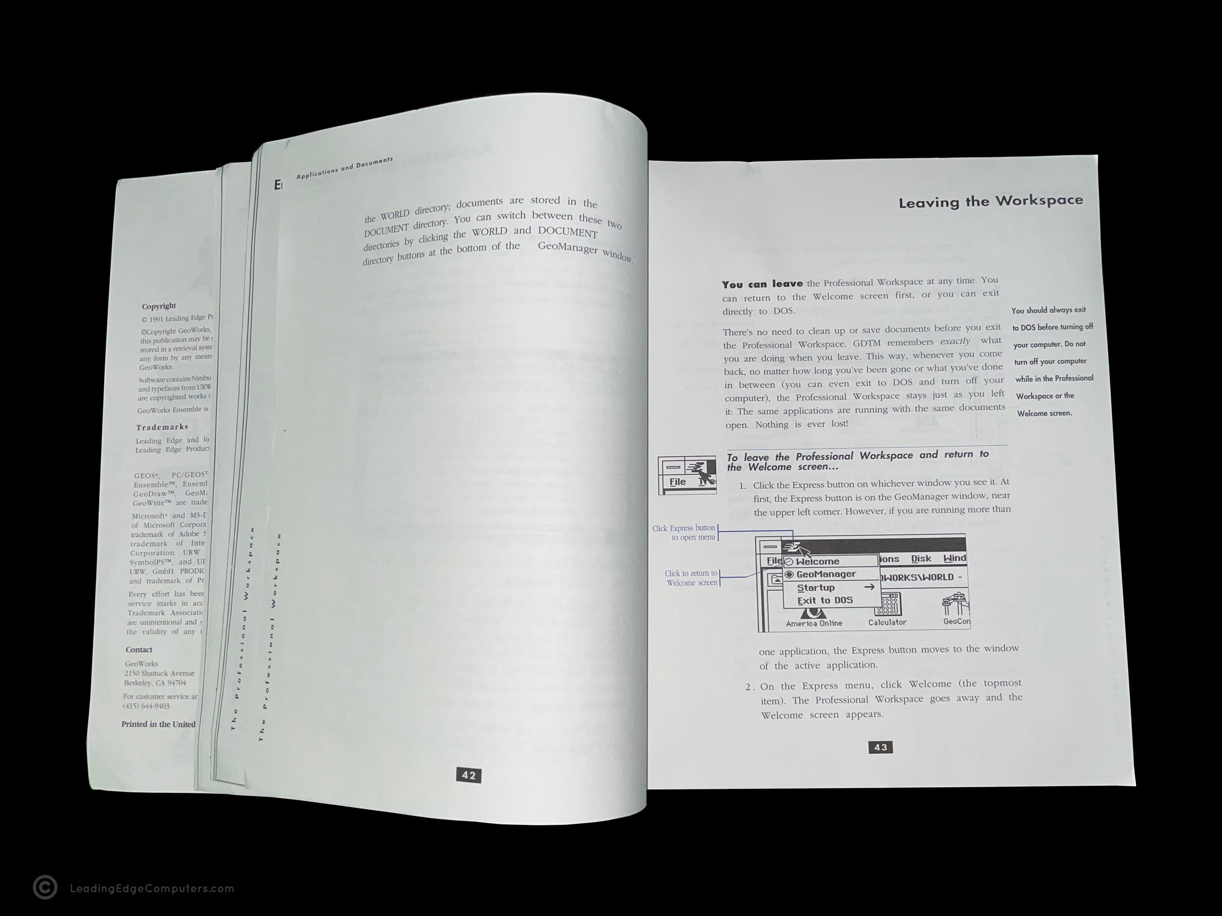 geoworks desktop manager manual
