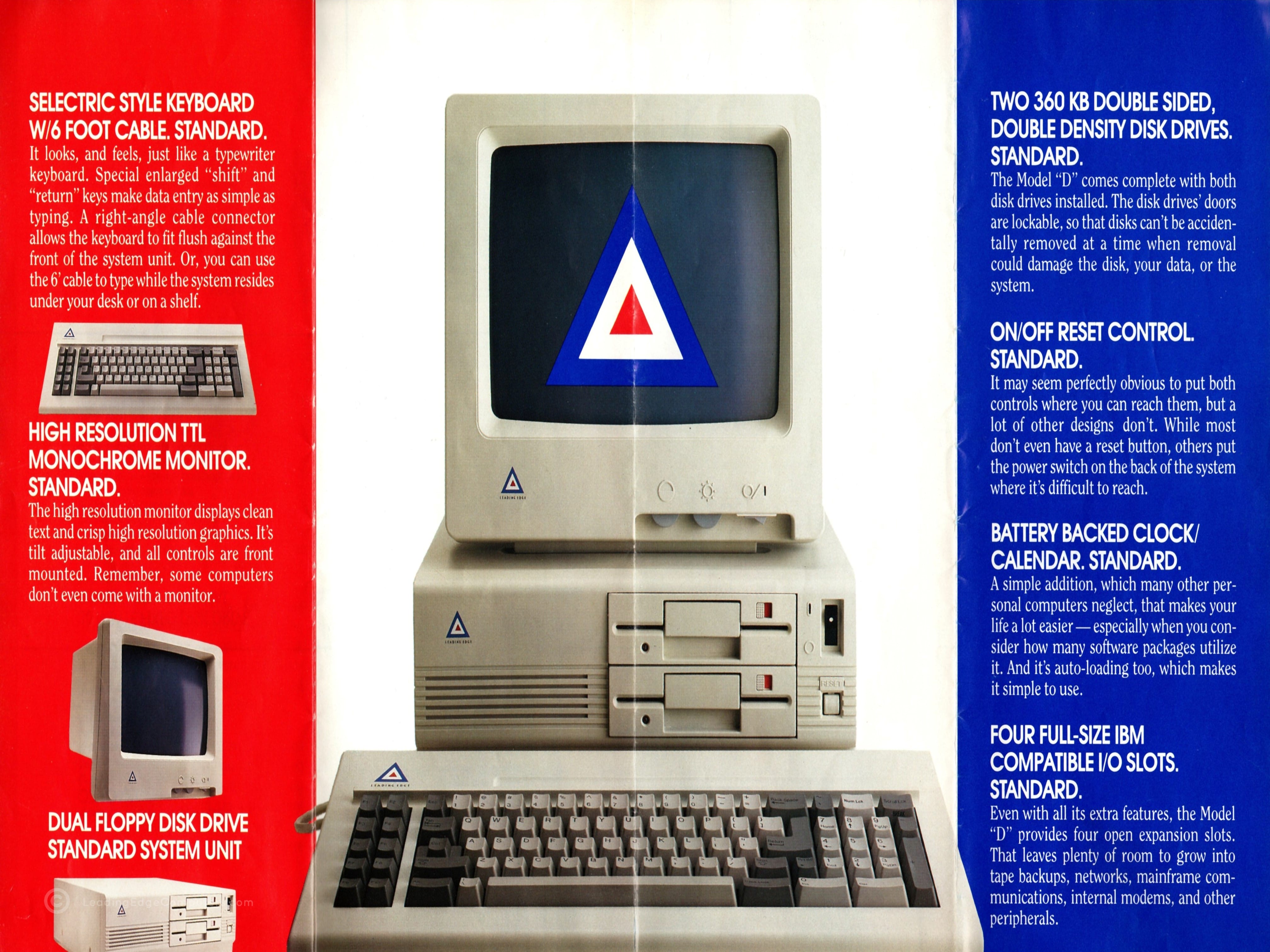 model d brochure