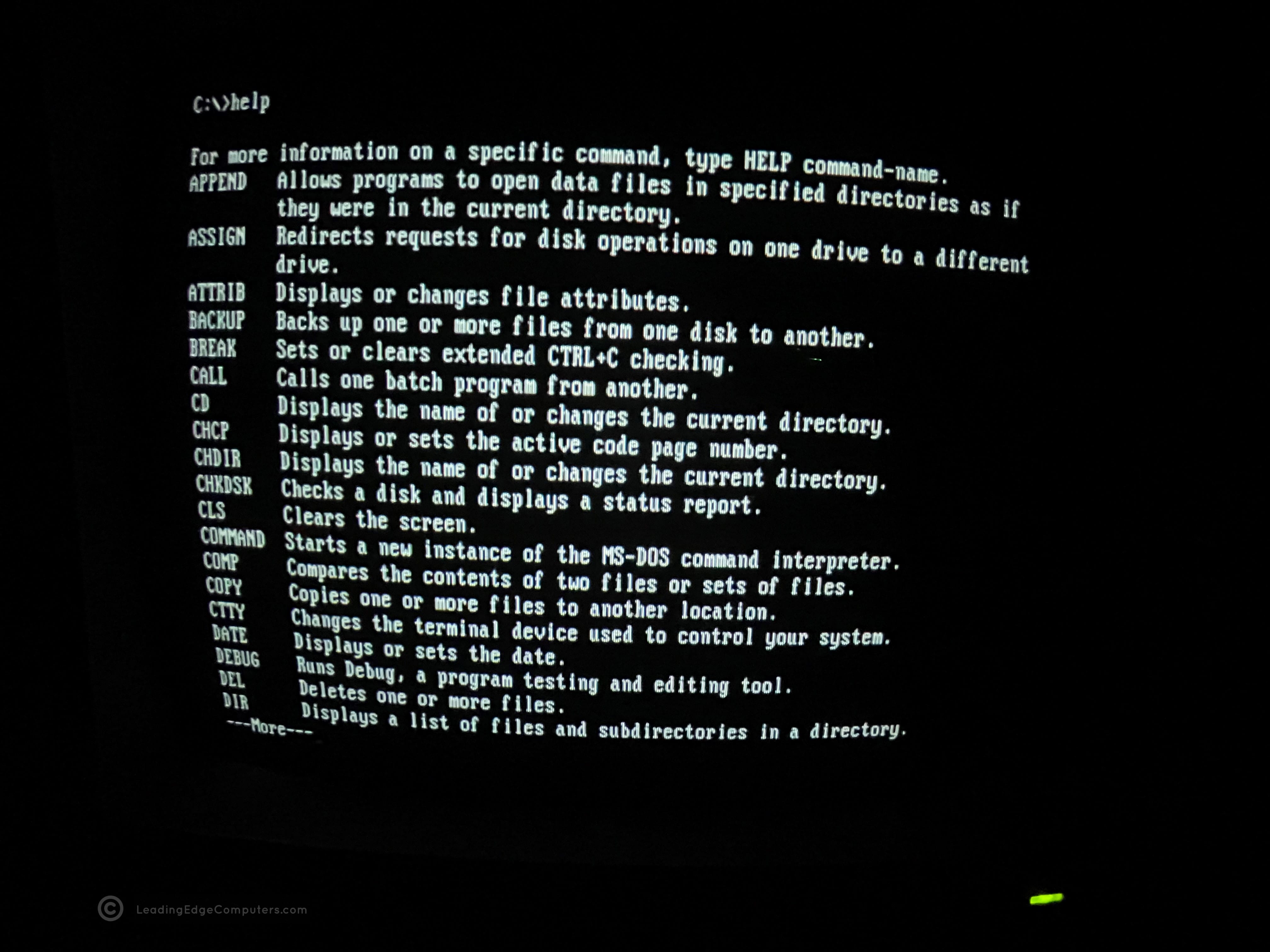 ms dos 5.0