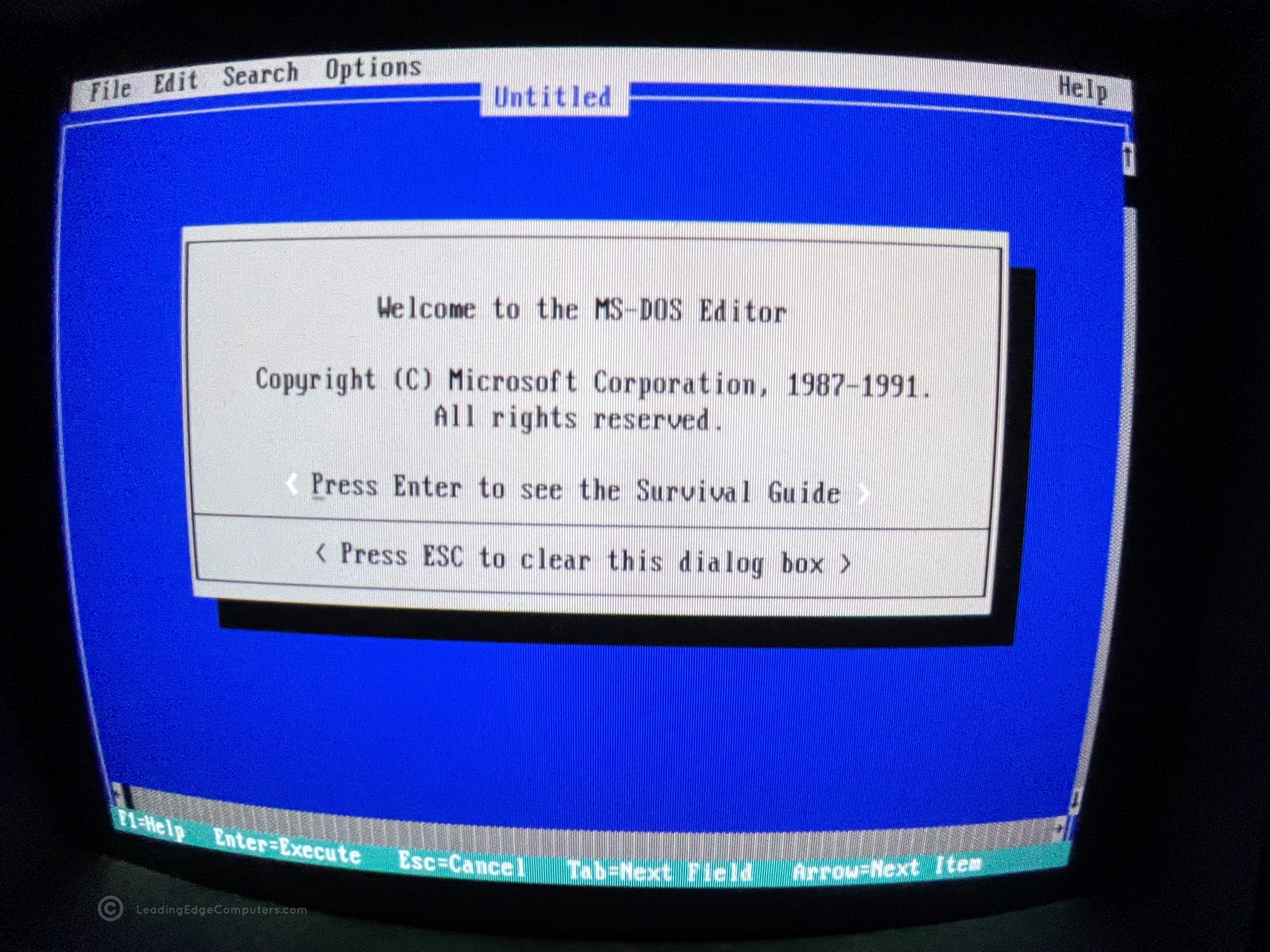 ms dos 5.0