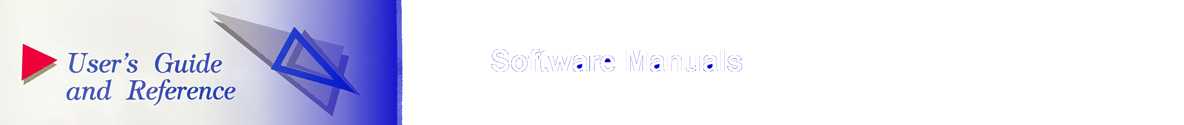 software manuals