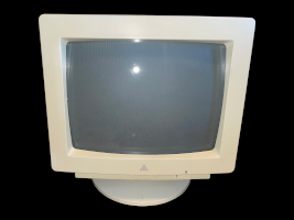 a slightly yellowed cmc-1417ae monitor