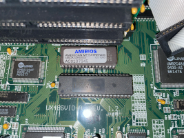 fortiva 3000 bios chips on the motherboard