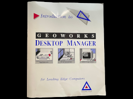 geoworks desktop manager manual's front cover